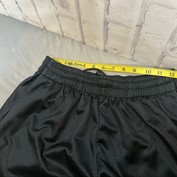 Nike Air Jordan Sri-fit black mesh stripes black basketball shorts - Picture 9 of 11